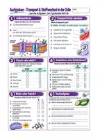 Vorschau - Arbeitsblätter - Transport, Stoffwechsel, Zellprozesse - Biologie Sek I Klasse 7-9 - Seite 1