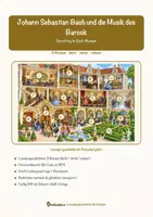 Vorschau - Stationenlernen - Johann Sebastian Bach und die Musik des Barock – Lesespurgeschichte mit Rätselaufgaben (Klasse 7) - Seite 1