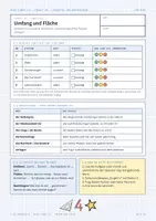 Vorschau - Arbeitsblätter - Umfang und Fläche – Mathe Klasse 5/6 (Mathe-Labor 9) - Seite 3