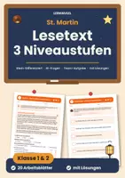 Vorschau - Arbeitsblätter - Deutsch Klasse 1 und 2 Bundle | Lesen, Schreiben, Aliens, Bauernhof, Feen, Meerjungfrau - Seite 1