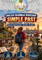 Vorschau - Spiele - Englisch Grammatik | Klasse 5, 6, 7, 8, 9, 10 - Deckblatt