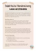 Vorschau - Arbeitsblätter - Lesen & Verstehen: Reihenfolgen und Zusammenhänge (4. Klasse) - Seite 1