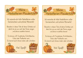 Vorschau - Anderer Materialtyp - Herbstferien-Plaudertüte (neu) - Seite 3