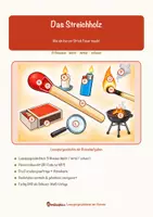Vorschau - Arbeitsblätter - Das Streichholz – Lesespurgeschichte mit Rätselaufgaben (Klasse 8) - Seite 1