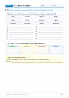 anteprima - Esercizi - 🎵 IL RAP DEI 12 MESI 🎵 | Kit Didattico Completo: Canzone + 4 Schede Operative A4 - Pagina 1