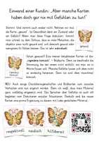 Vorschau - Fördermaterial/Inklusion - Gefühlskarten Schmetterling Klassentier Schmetterling - Seite 2