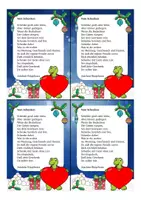Vorschau - Mal- und Bastelvorlagen - Weihnachtsgrüße Schildkrötenklasse Weihnachten - Seite 2
