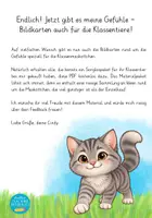 Vorschau - Fördermaterial/Inklusion - Gefühlskarten Katze Klassentier Katzenklasse - Seite 1