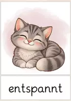 Vorschau - Fördermaterial/Inklusion - Gefühlskarten Katze Klassentier Katzenklasse - Seite 3