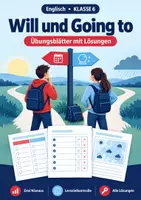 Vorschau - Arbeitsblätter - Going to Future & Will Klasse 6 – Übungen - Deckblatt