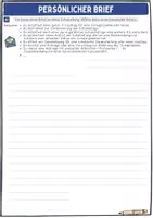 Vorschau - Arbeitsblätter - Persönlicher Brief - Merkhilfe / Übung - Seite 2