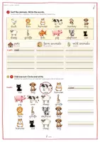 Vorschau - Arbeitsblätter - Tiere Englisch Klasse 3 | Animals Englisch | Tiere auf Englisch Arbeitsblätter | Pets, Farm Animals, Wild Animals | Englisch Grundschule - Seite 2