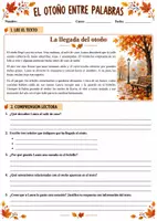 Vista previa - Unidades / Secuencias / Situaciones de Aprendizaje - Comprensión lectora sobre el otoño - Portada
