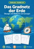 Vorschau - Arbeitsblätter - Erdkunde Klasse 5-7: Gradnetz, Klimadiagramme, Atmosphäre - Seite 1