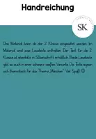 Vorschau - Arbeitsblätter - Lesetext Märchen - Seite 2