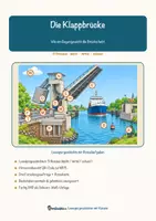 Vorschau - Arbeitsblätter - Die Klappbrücke – Lesespurgeschichte mit Rätselaufgaben (Klasse 8) - Seite 1