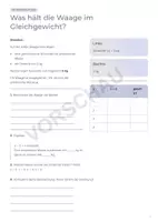 Vorschau - Unterrichtsreihen - Gleichungen – Komplettpaket Sek E | Verstehen, lösen und anwenden - Seite 3