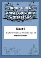 Vorschau - Arbeitsblätter - Kirche und NS - Widerstand und Anpassung (inkl. Test) - Deckblatt
