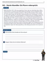 Vorschau - Arbeitsblätter - Kirche und NS - Widerstand und Anpassung (inkl. Test) - Seite 3