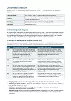 Vorschau - Stundenentwürfe - Was ist dir heilig? Vom Alltag zum religiösen Begriff des Heiligen - Seite 3