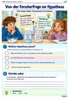 Vorschau - Stundenentwürfe - Der naturwissenschaftliche Erkenntnisweg – Von Beobachtung, Forscherfrage & Hypothese bis zur Schlussfolgerung | Natur und Technik Klasse 5 - Seite 3