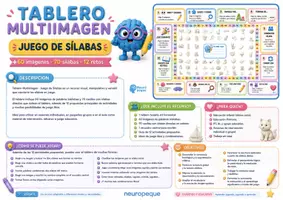 Vista previa - Unidades / Secuencias / Situaciones de Aprendizaje - JUEGO DE SÍLABAS. TABLERO MULTIIMAGEN - página 2
