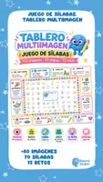 Vista previa - Unidades / Secuencias / Situaciones de Aprendizaje - JUEGO DE SÍLABAS. TABLERO MULTIIMAGEN - Portada