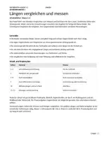 Vorschau - Arbeitsblätter - Längen messen und vergleichen - Klasse 1-2 - Seite 1