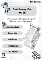 Vorschau - Arbeitsblätter - Filmanalyse - Einstellungsgrößen | "The Present" Kurzfilm - Deckblatt