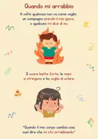 anteprima - Materiale di supporto/inclusione - Raccolta - Come gestire le Emozioni Difficili: 20 storie sociali su rabbia, frustrazione, paura. BES, DSA e autismo - Pagina 3