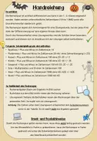 Vorschau - Arbeitsblätter - Halloween - Rechenspur (Klasse 1-4) #oktoberraschungbyextraklasse - Seite 1