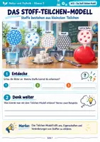 Vorschau - Stundenentwürfe - Das Stoff-Teilchen-Modell – Feststoffe, Flüssigkeiten & Gase einfach erklären | Natur und Technik Klasse 5 - Deckblatt