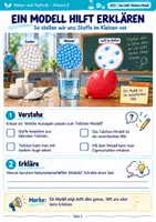 Vorschau - Stundenentwürfe - Das Stoff-Teilchen-Modell – Feststoffe, Flüssigkeiten & Gase einfach erklären | Natur und Technik Klasse 5 - Seite 1