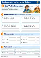 Vorschau - Stundenentwürfe - Rechengesetze & geschicktes Rechnen – Tausch-, Verbindungs- und Verteilungsgesetz | Mathe Klasse 5 - Seite 3