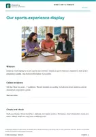 Vorschau - Stundenentwürfe - ENGLIVA COMPLETE: Unit 14 · Move and keep fit! (MORE! 2, LP 2023) – Projektaufgabe - Seite 1