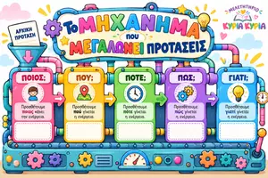 Προεπισκόπηση - Διαδραστικό υλικό - ΤΟ ΜΗΧΑΝΗΜΑ ΠΟΥ ΜΕΓΑΛΩΝΕΙ ΠΡΟΤΑΣΕΙΣ - Σελίδα 1