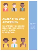 Vorschau - Arbeitsblätter - Compañeros y compañeras de viaje (adjetivos y adverbios) - Deckblatt