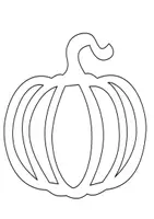 Vorschau - Mal- und Bastelvorlagen - Herbstdeko: Fensterbild Kürbis für WG oder Kunst - Deckblatt