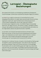 Vorschau - Spiele - Lernspiel - ökologische Beziehungen Mrs Wildnis - Seite 1