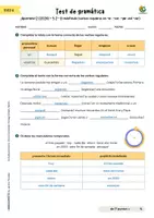 Vorschau - Test - ¡APÚNTATE! 2 - U1-5 Vokabel- und Grammatiktests - KOMPLETTPAKET - Seite 3