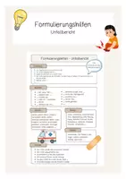 Vorschau - Arbeitsblätter - Formulierungshilfen Unfallbericht - Deckblatt
