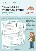 Vorschau - Unterrichtsreihen - Wahr oder erfunden: Arbeitsblätter Sachunterricht 3/4 – 41 Seiten mit Lösungen - Seite 1