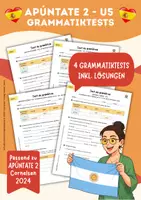 Vorschau - Test - ¡APÚNTATE! 2 - U1-5 Vokabel- und Grammatiktests - KOMPLETTPAKET - Seite 1