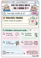anteprima - Schede informative - Festa dei nonni- Cos’è che Google non sa, ma i nonni sì- Maestra Fab - Pagina 1