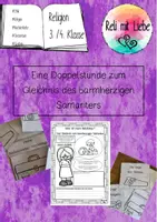 Vorschau - Stundenentwürfe - Doppelstunde: Das Gleichnis vom barmherzigen Samariter - Deckblatt