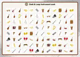 Voorbeeld - Zoek & Loep - Muziek instrumenten - Pagina 2