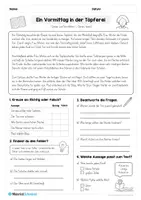 Vorschau - Arbeitsblätter - Lesen & Verstehen: Genaues Lesen (4. Klasse) - Seite 3