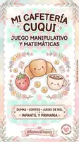 Vista previa - Juegos / Gamificación - MI CAFETERÍA CUQUI | Juego Manipulativo de Matemáticas y Feunciones Ejecutivas - Portada