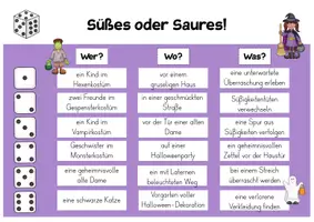 Vorschau - Arbeitsblätter - Würfelgeschichten - 5 herbstliche Schreibabenteuer - Seite 2