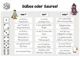 Vorschau - Arbeitsblätter - Würfelgeschichten - 5 herbstliche Schreibabenteuer - Seite 3